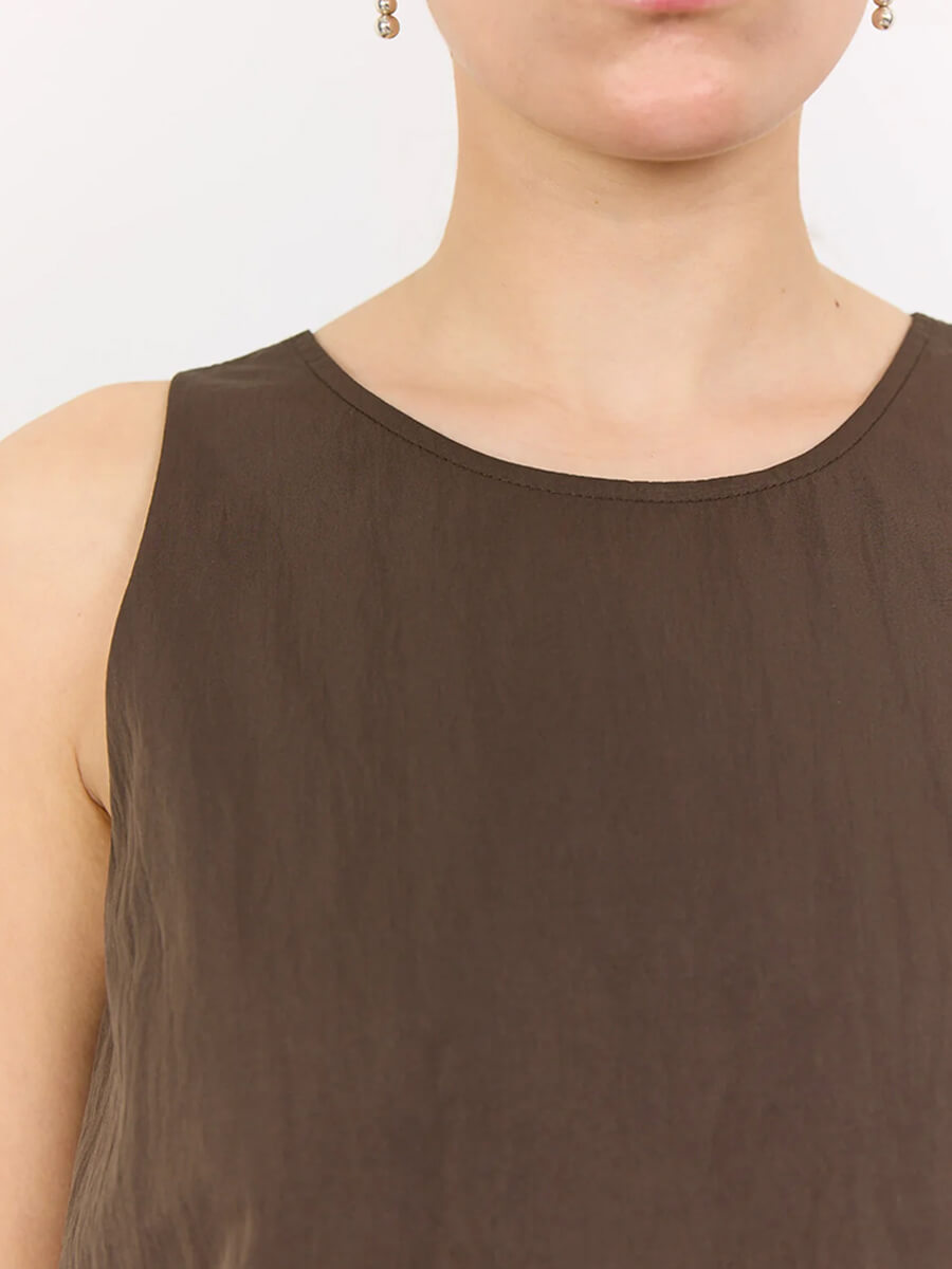 Levete Room - LR-Lea 1 Top - Dark Brown