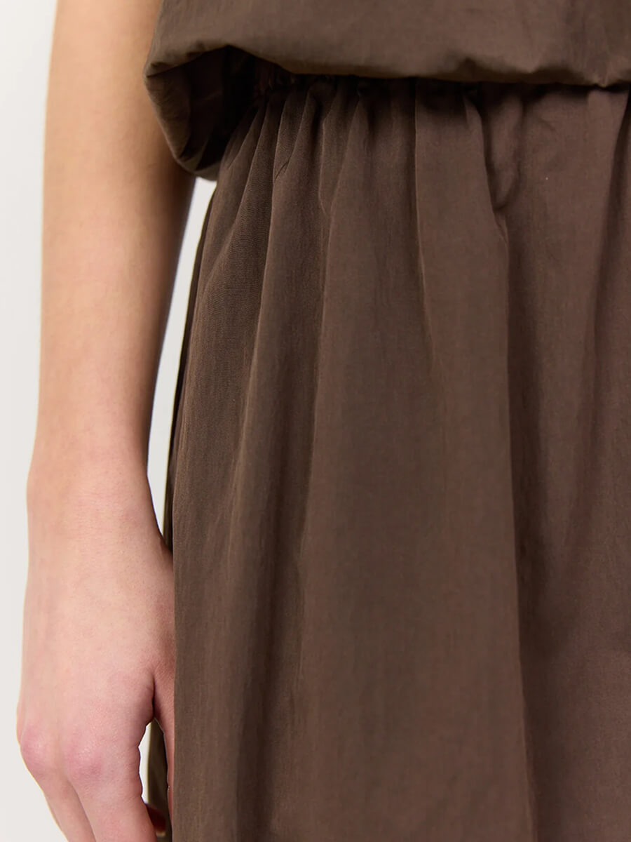 Levete Room - LR-Lea 2 Skirt - Dark Brown