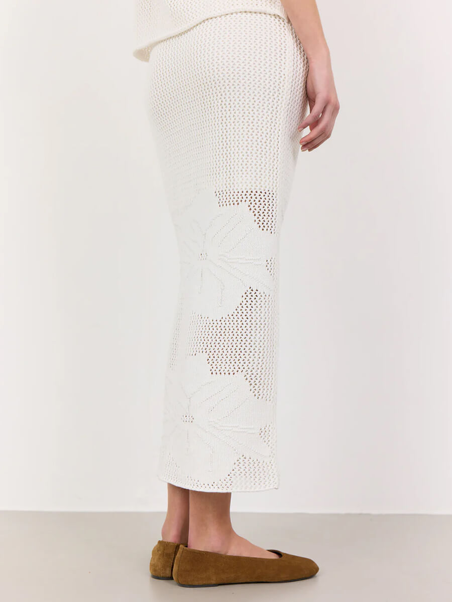 Levete Room - LR-Lian 2 Skirt - Off White