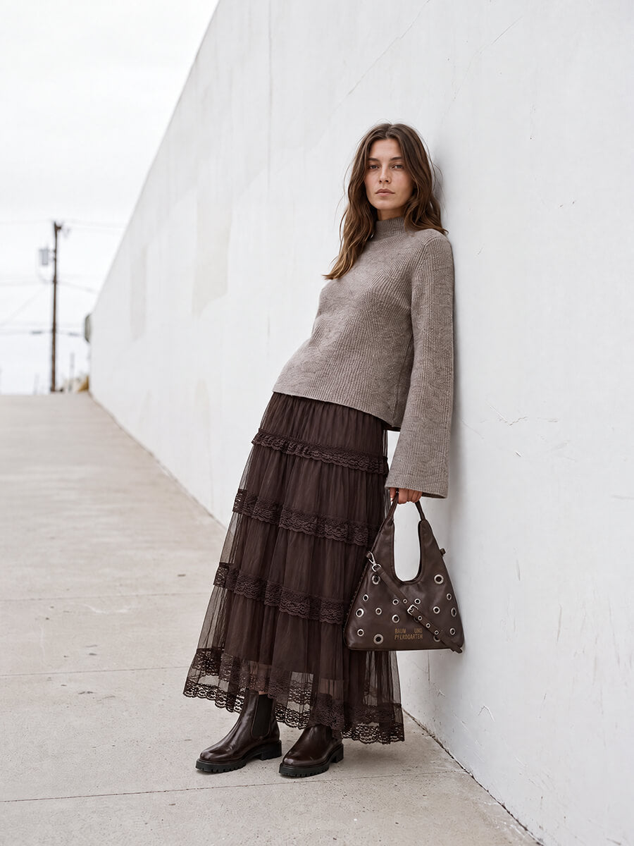 BAUM UND PFERDGARTEN
Kleo Mini Bag - Molé Brown