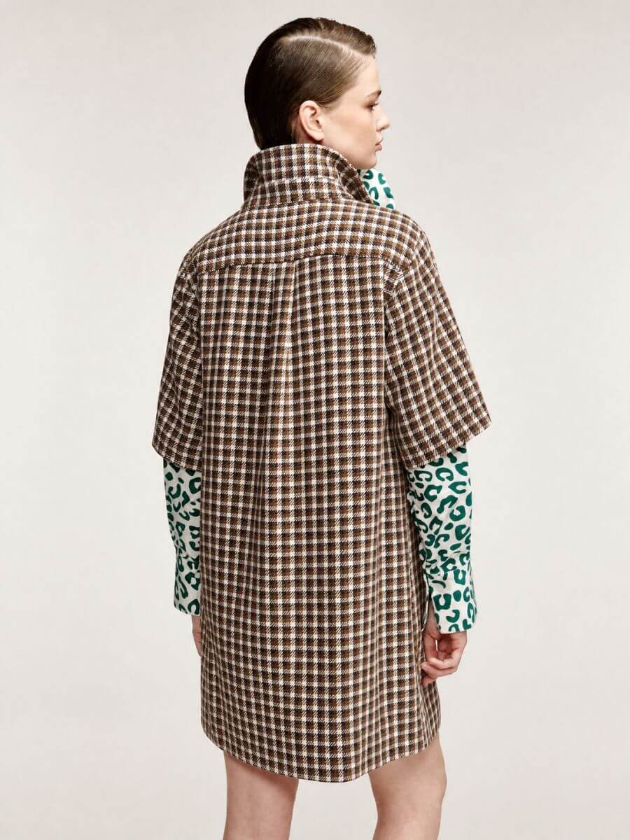 Essentiel Antwerp - Kooky Shirt Dress - Brown Sugar