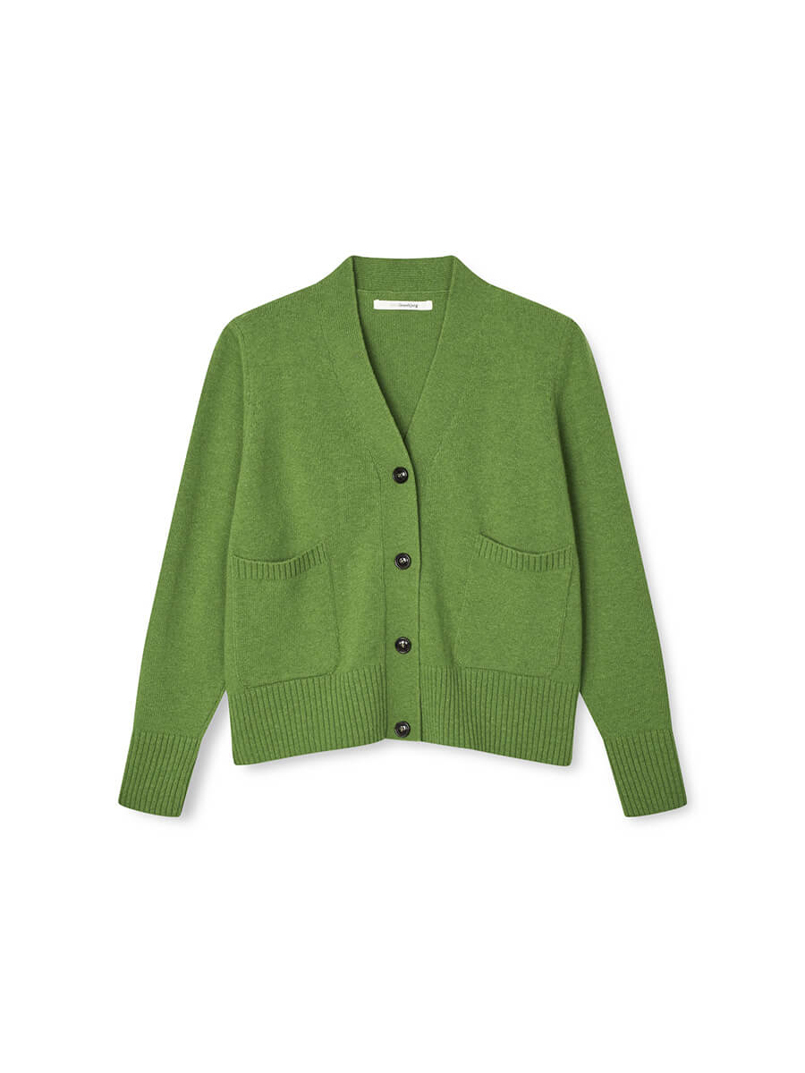 Vilma Cardigan - Clear Green
