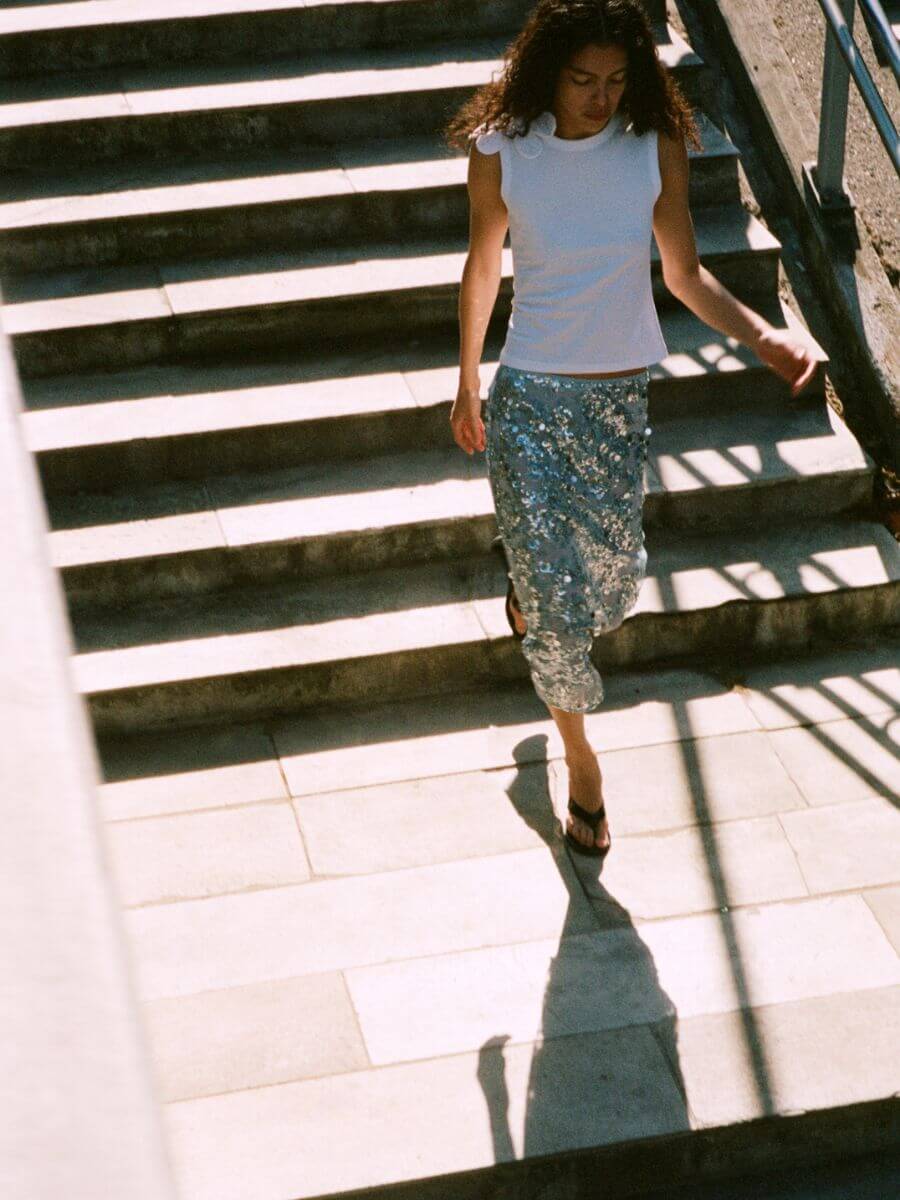 Baum Und Pferdgarten Shania Skirt - Kentucky Blue