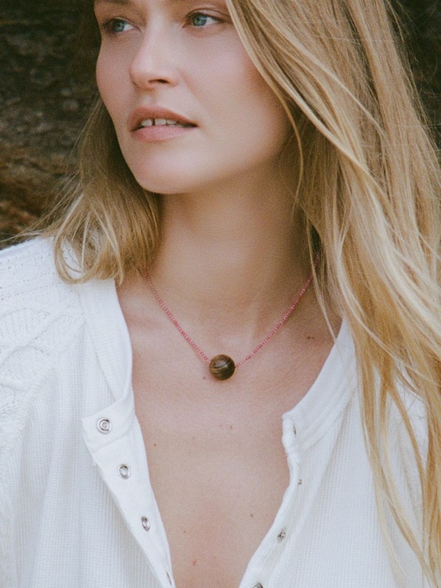 Anni Lu - Pink Mood Necklace - Hibiscus Soda