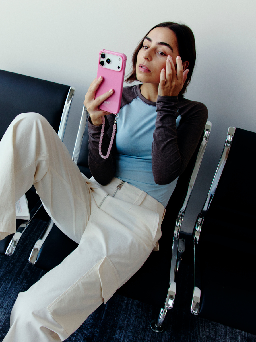 Motel Pink iPhone Case