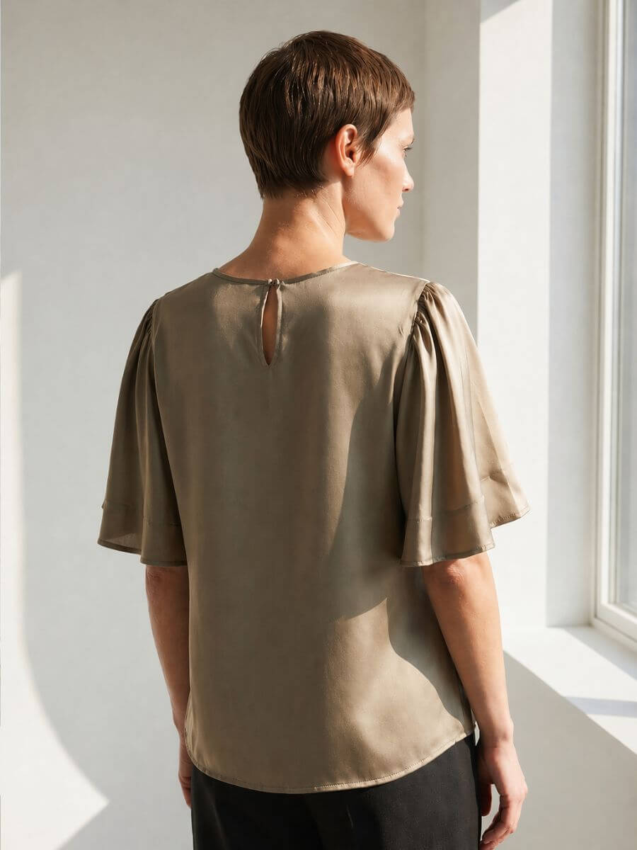 Rose Top - Pale Moss