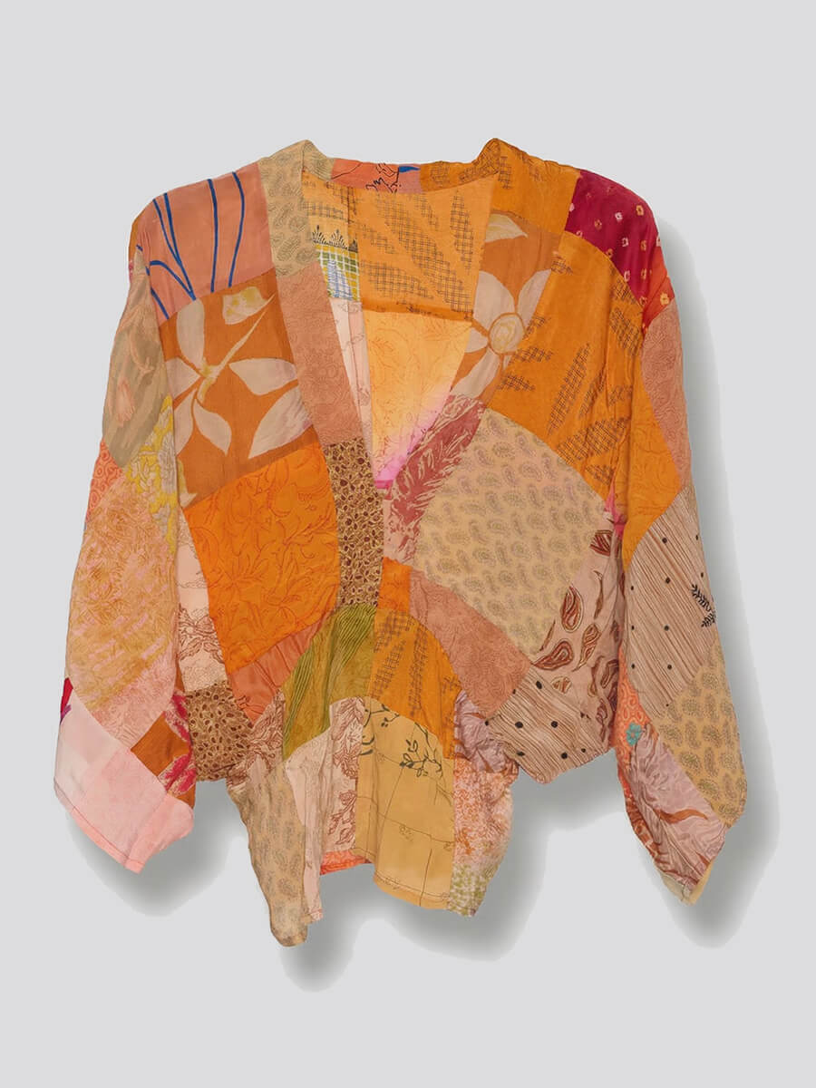 SISSEL EDELBO
Juno Silk Patchwork Top - No.76