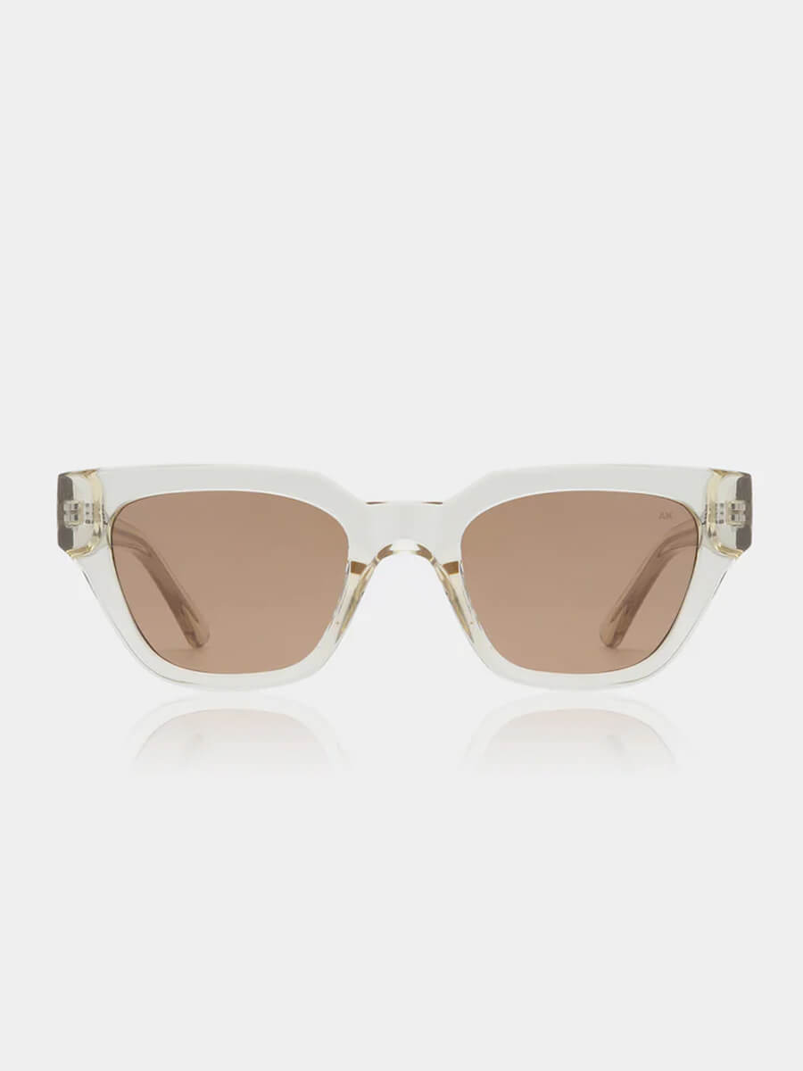 A.KJÆRBEDE Kaws Sunglasses - Ecru