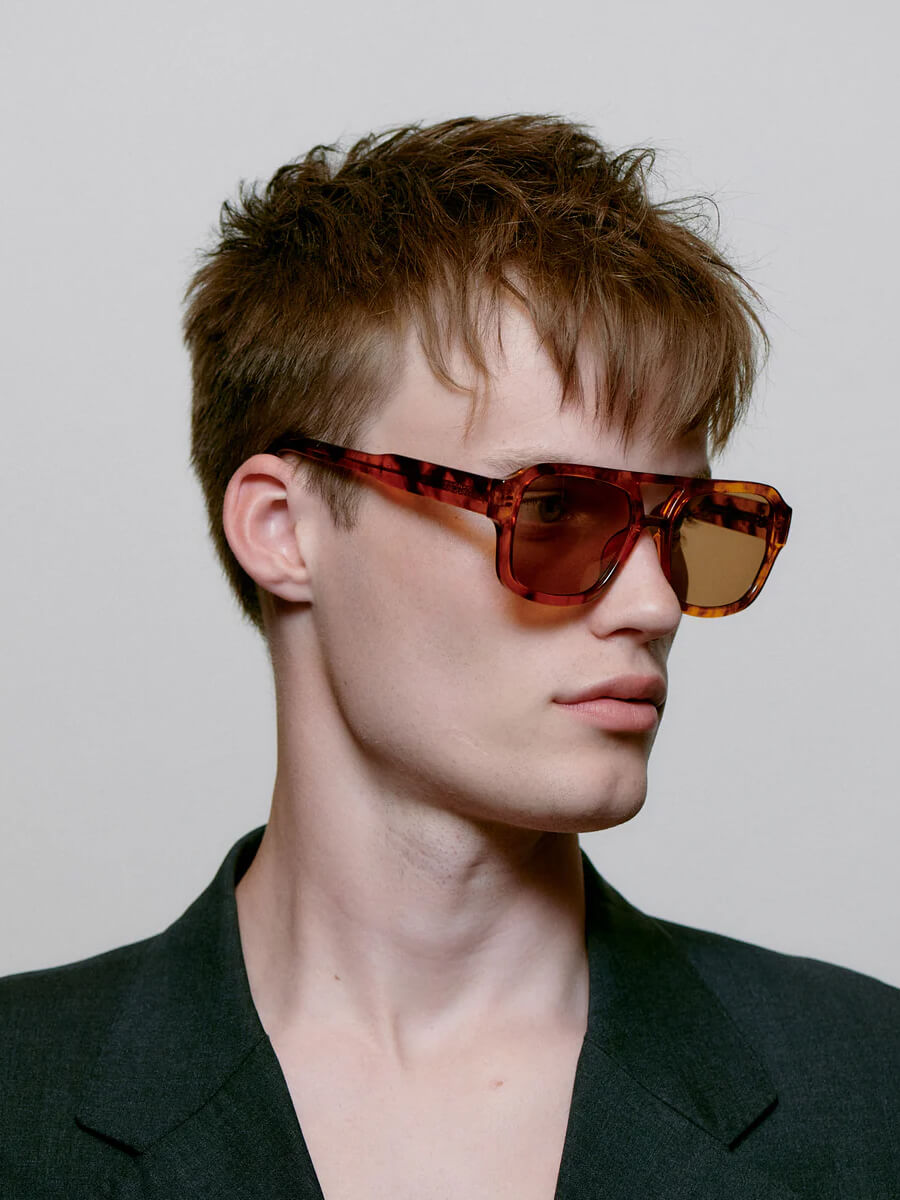 A.KJAERBEDE Kaya sunglasses - Havana
