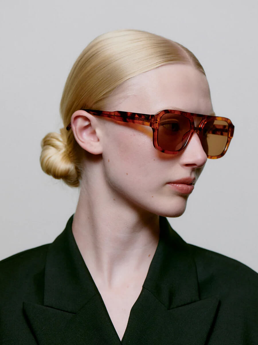 A.KJAERBEDE Kaya sunglasses - Havana