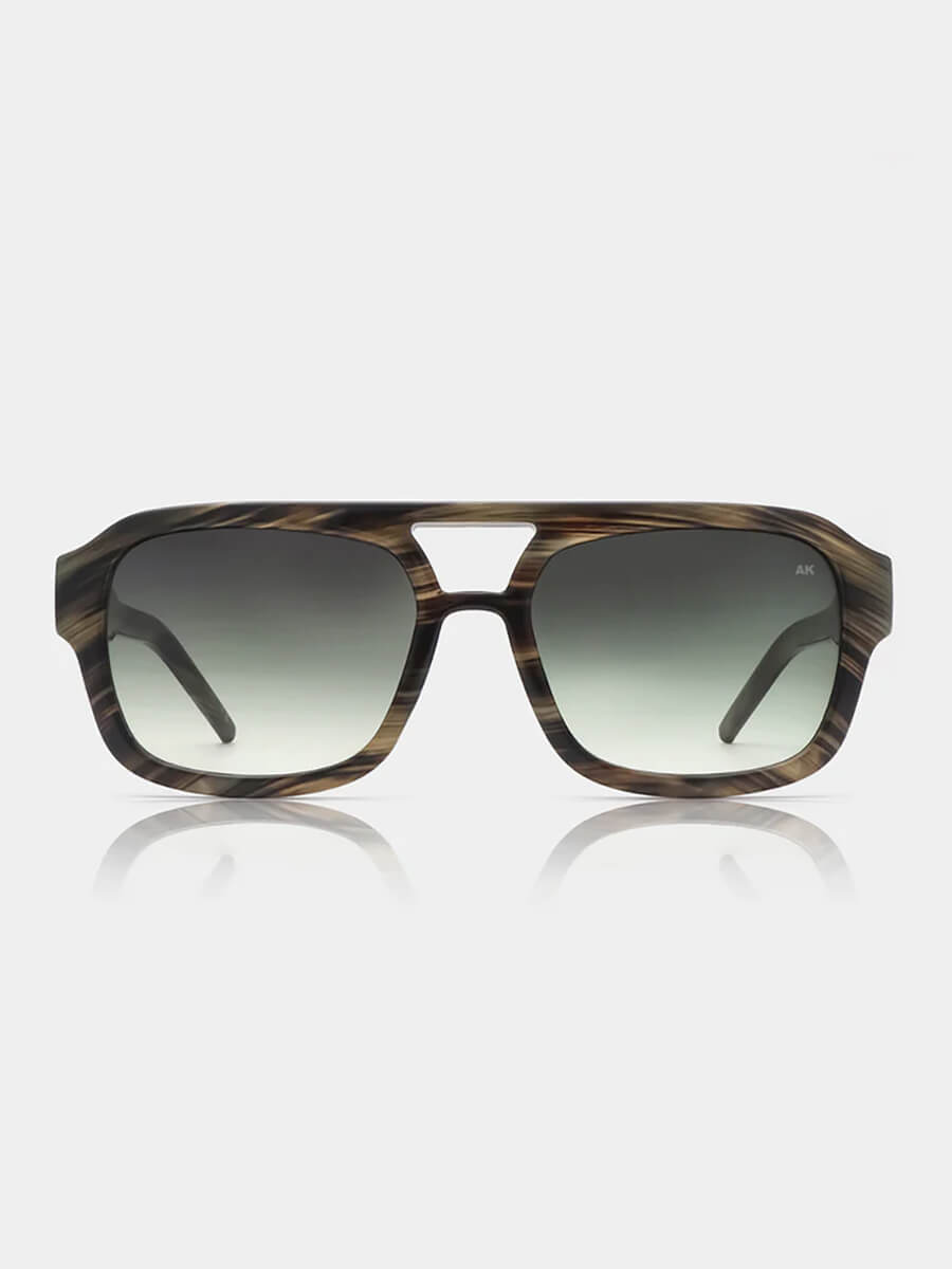 A.KJÆRBEDE Kaya sunglasses - Striped Horn