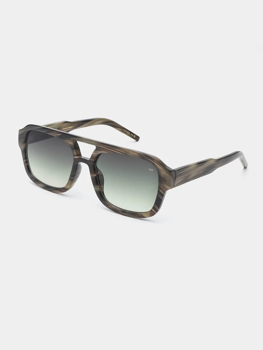A.KJÆRBEDE Kaya sunglasses - Striped Horn