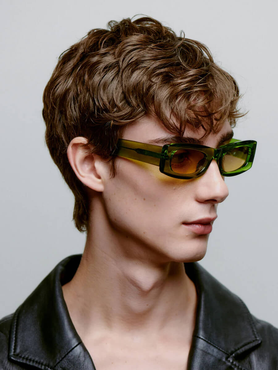 A.KJAERBEDE_Frida Sunglasses - Light Olive