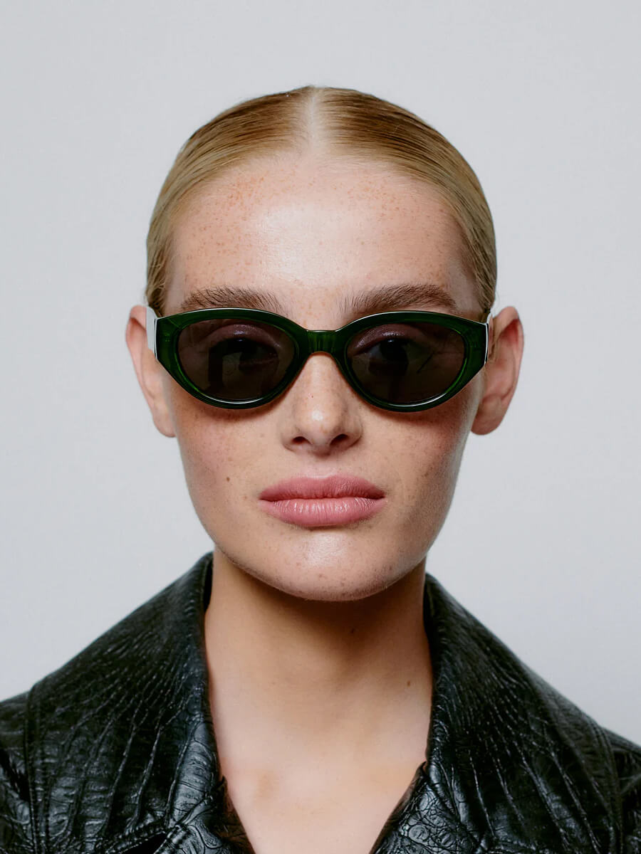 A.KJAERBEDE_Winnie Sunglasses - Dark Green