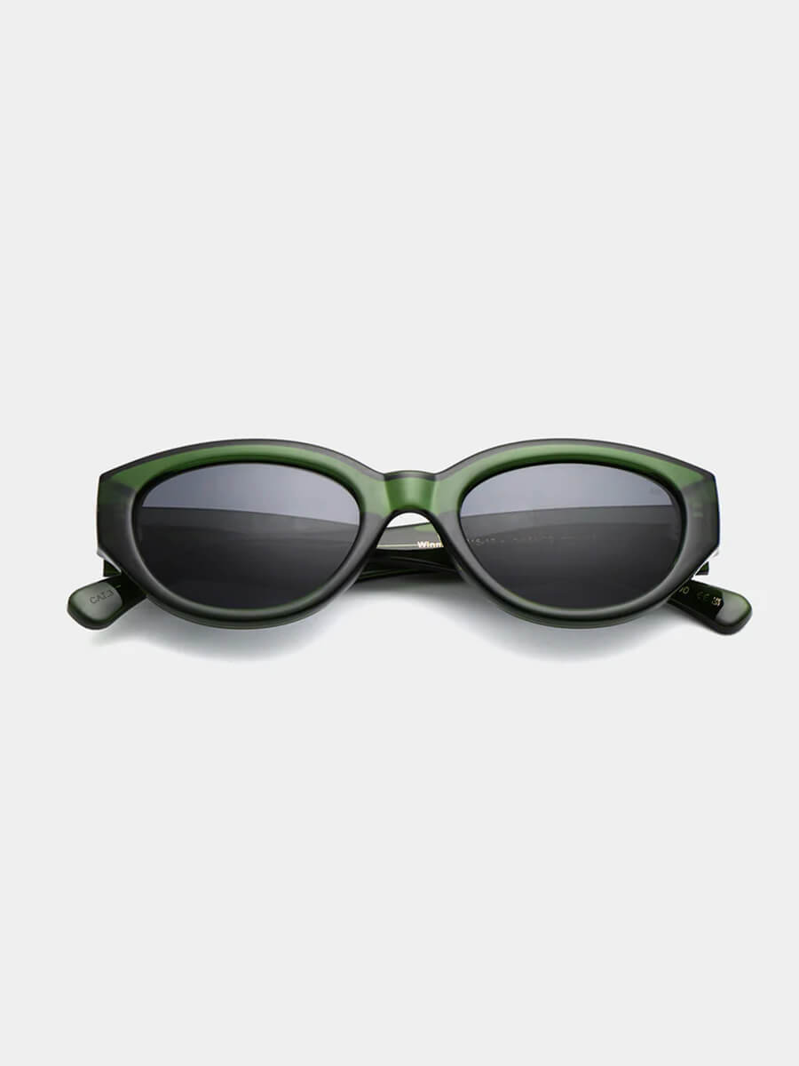 A.KJAERBEDE_Winnie Sunglasses - Dark Green