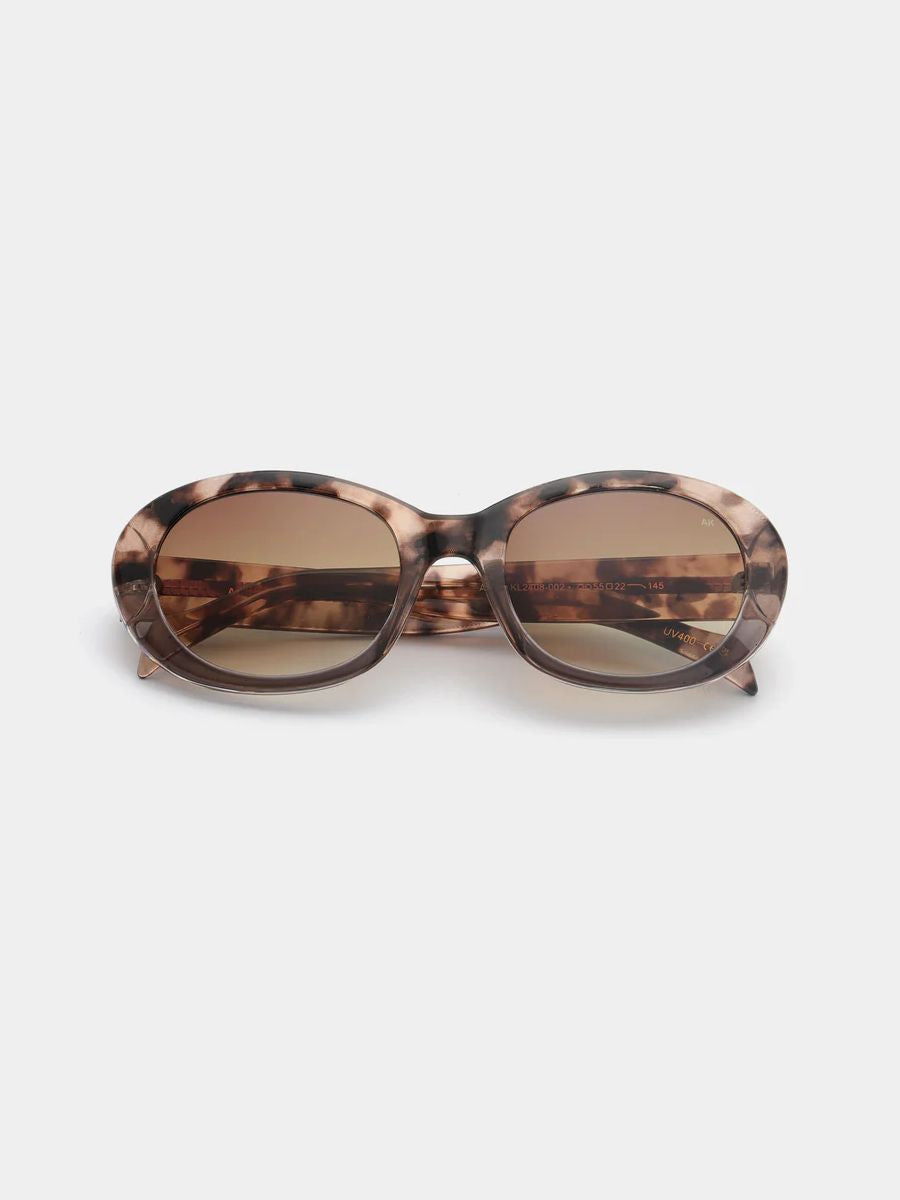 A.KJÆRBEDE - Anma Sunglasses - Coquina/Grey Transparent