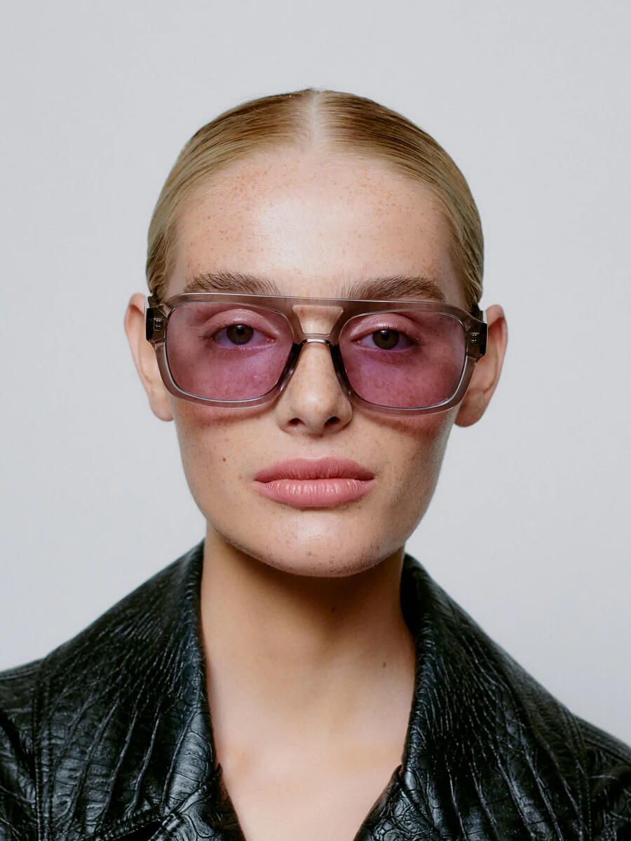 Kaya sunglasses - Grey Transparent
