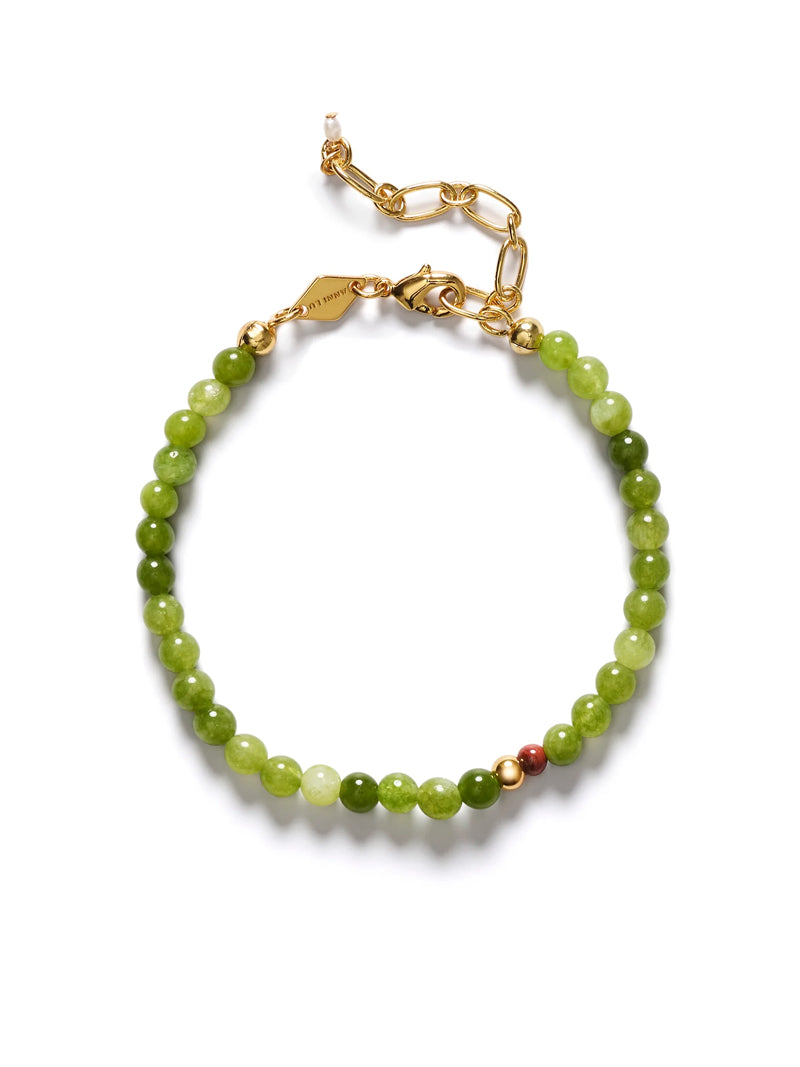 ANNI LU
Grasshopper Bracelet - Avocado Oil