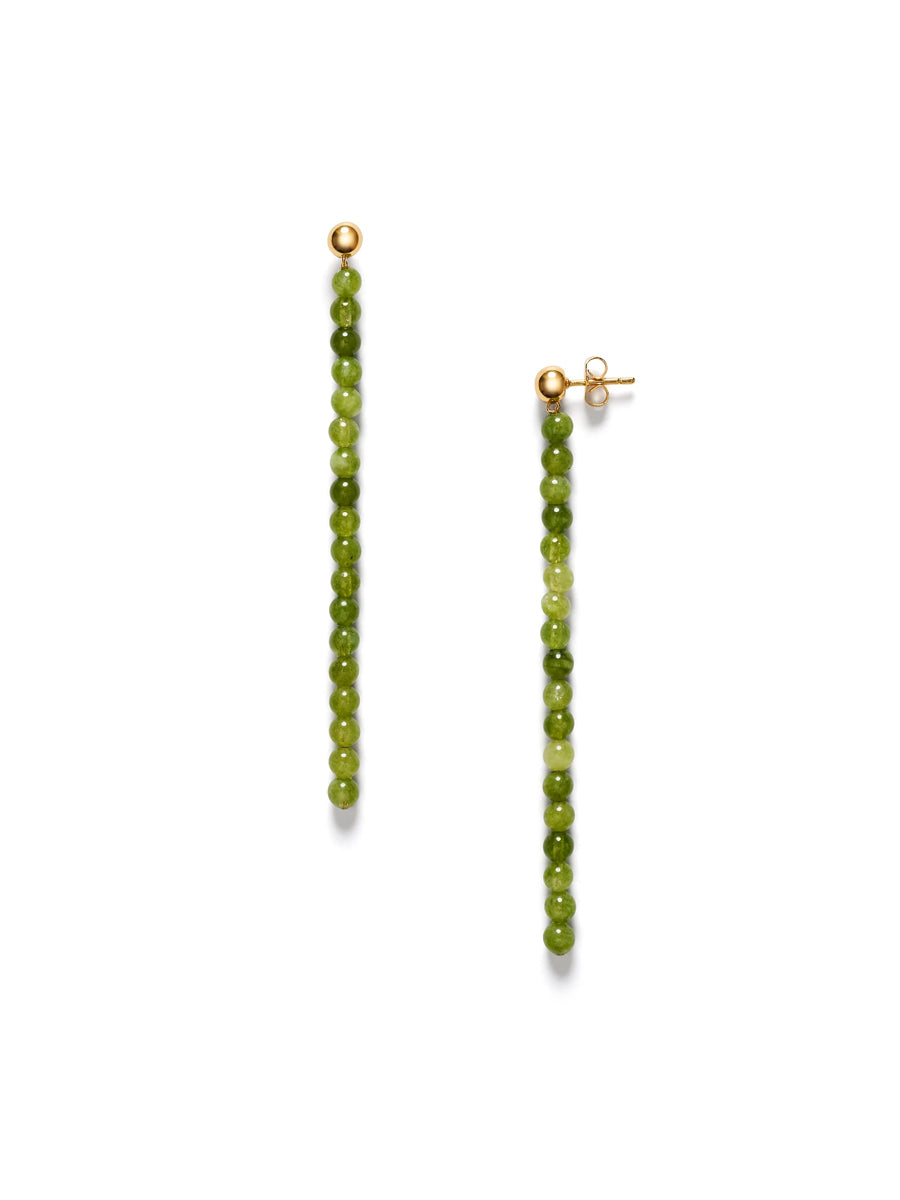 Anni Lu Grasshopper Earrings - Avocado Oil