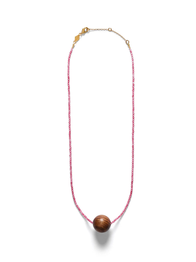 ANNI LU
Pink Mood Necklace - Hibiscus Soda