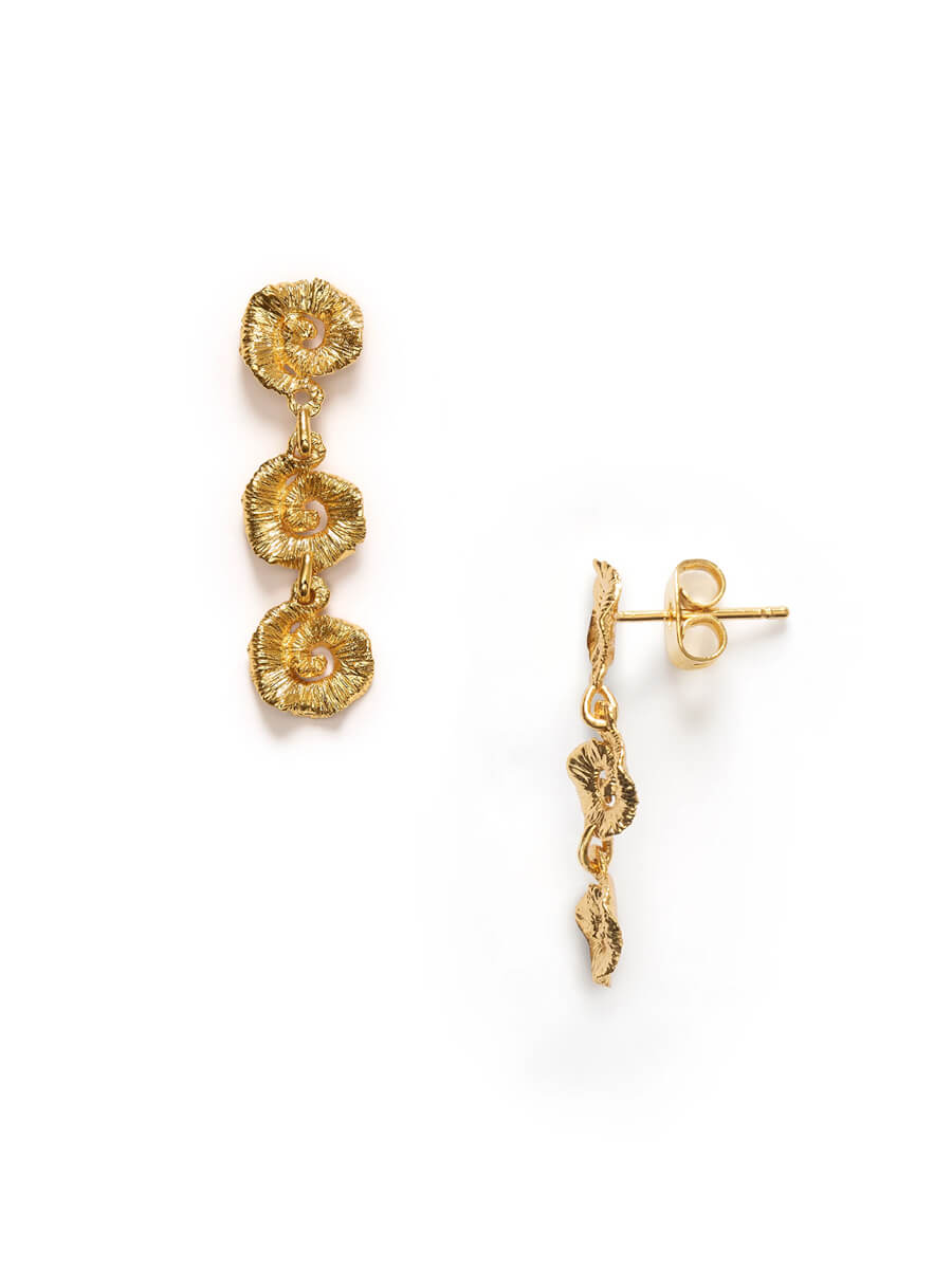 ANNI LU
Triple Sun Earrings