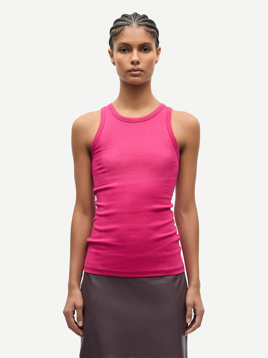 Samsoe Samsoe Alexo Tank - Cherry