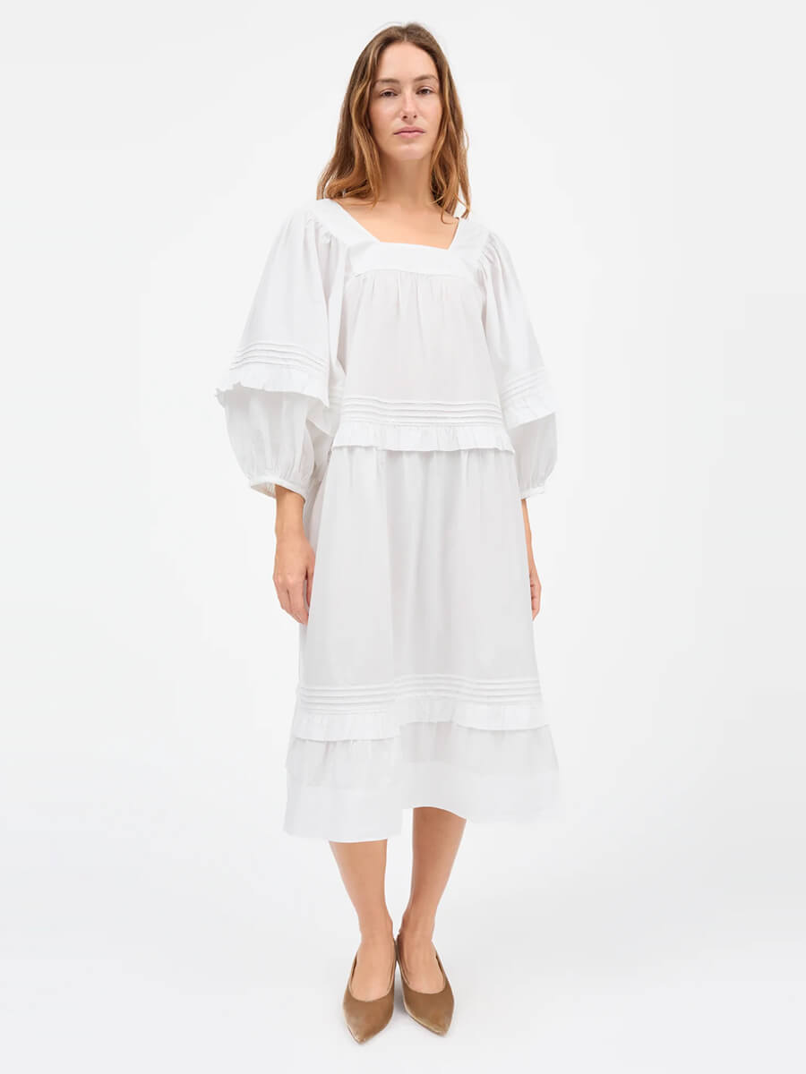 Skall - Alice Dress - White