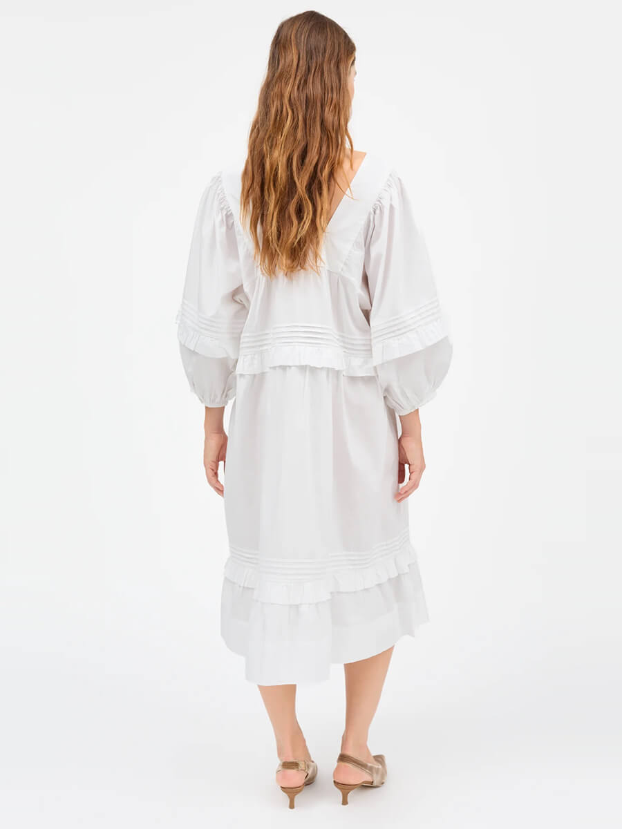 Skall - Alice Dress - White