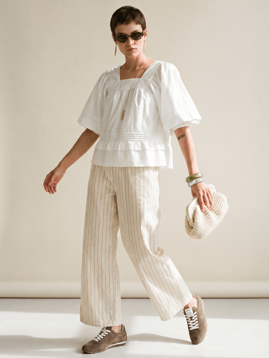 SKALL
Alice Blouse - White