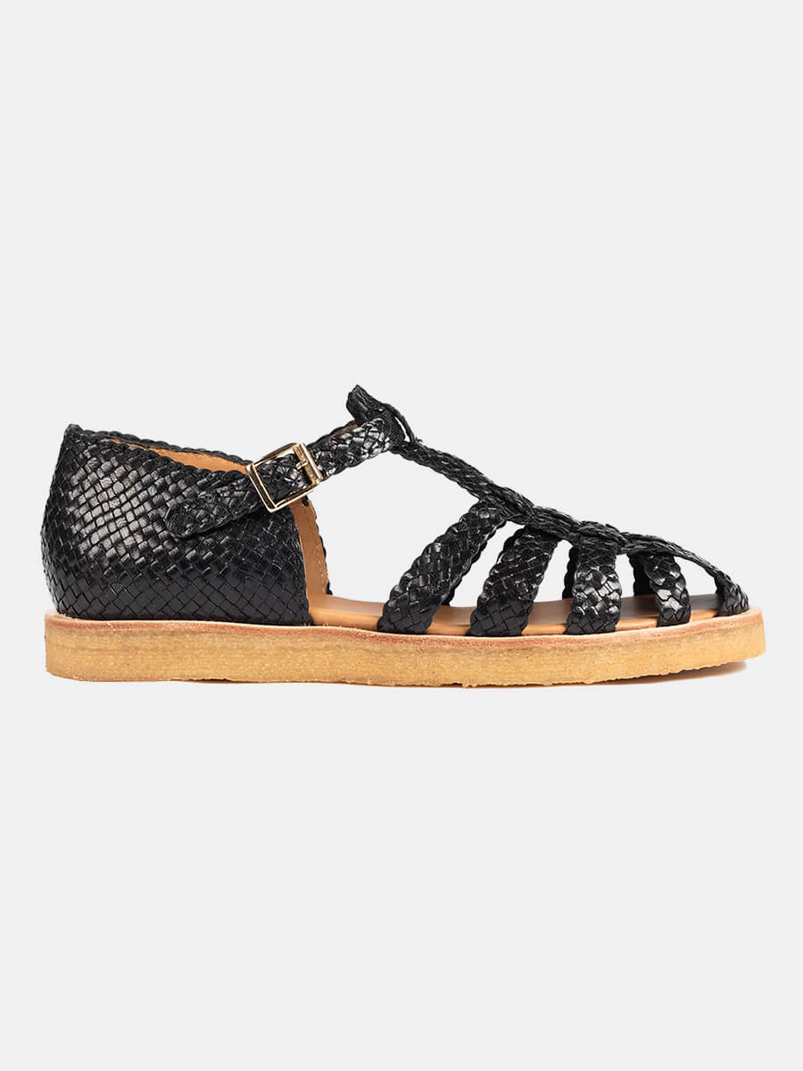 Angulus-Hand-braided-Lace-up-Sandal-with-Buckle