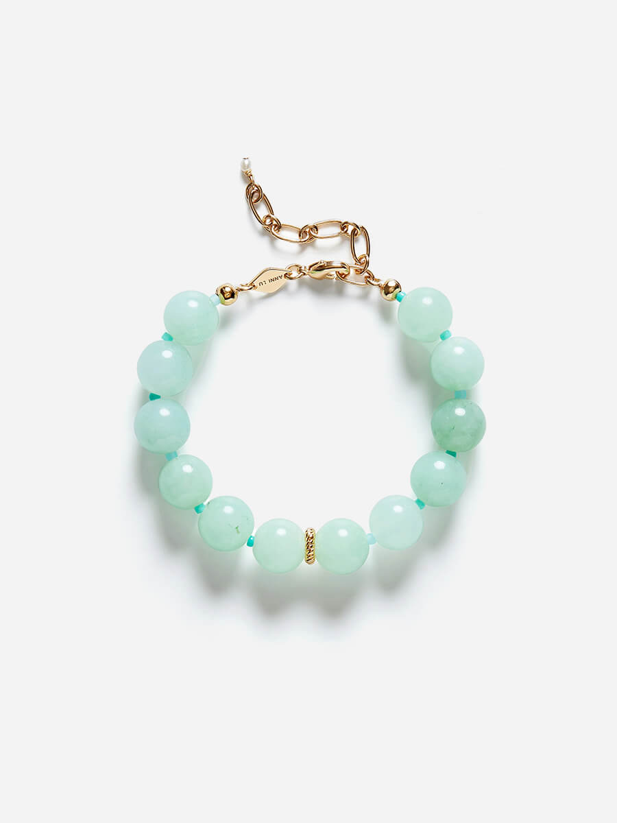 Anni Lu Ball Bracelet - Seafoam