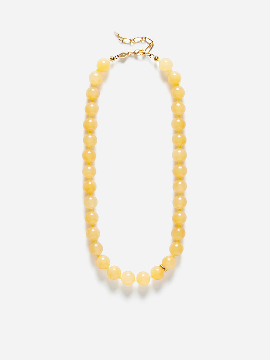 Anni Lu Ball Necklace - Lemonade