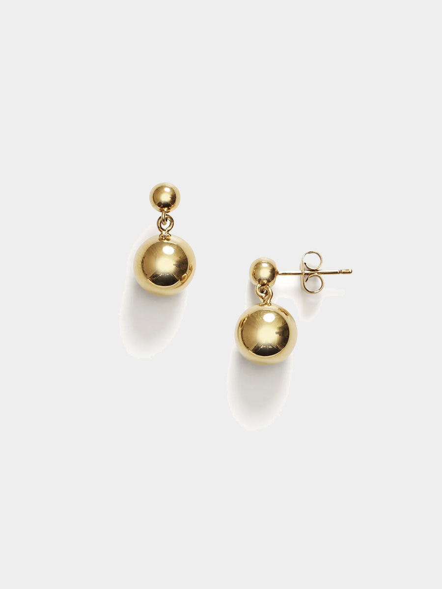Anni Lu Drop of Gold Earrings