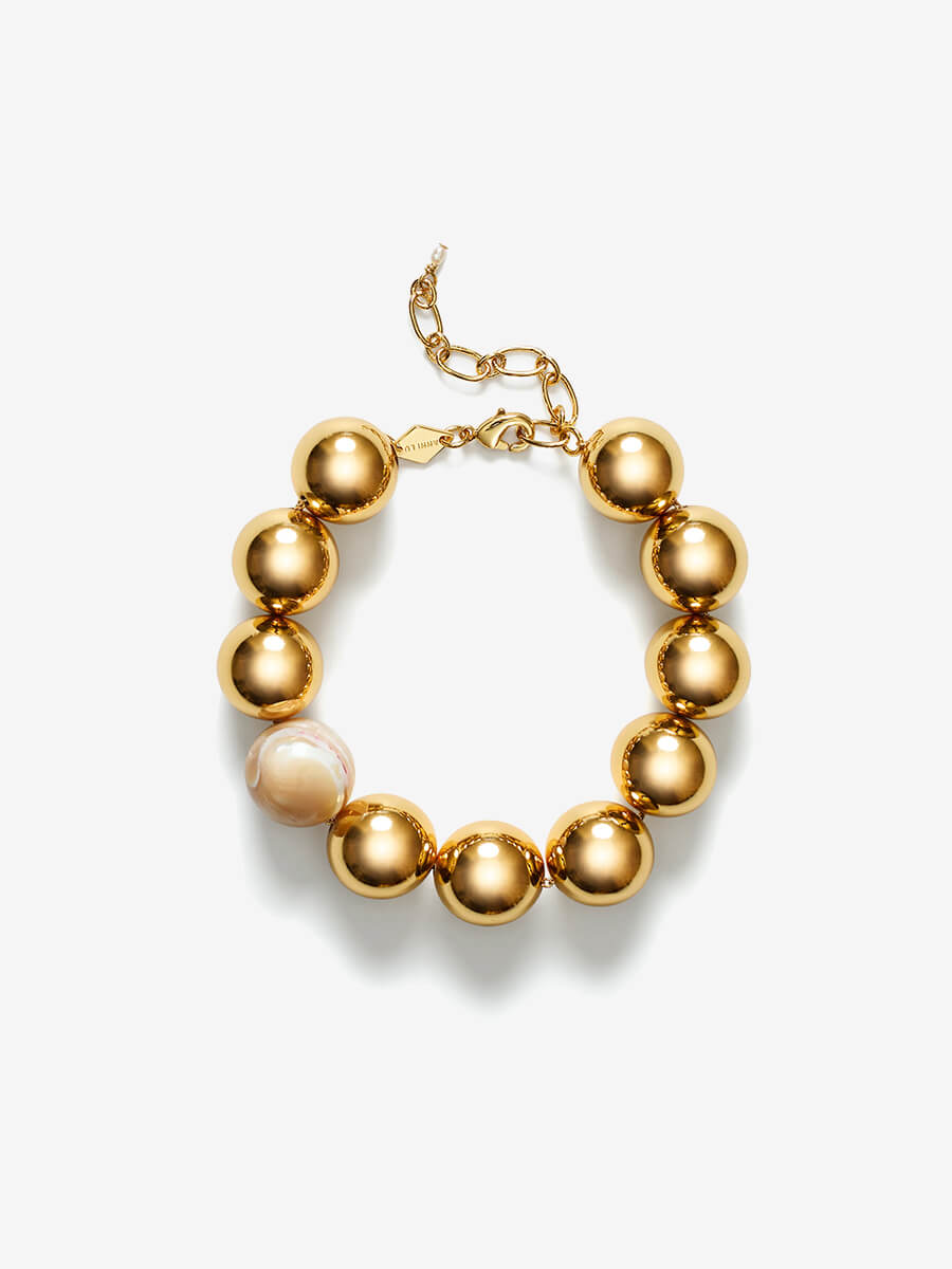 Anni Lu Hi Ho Gold Bracelet