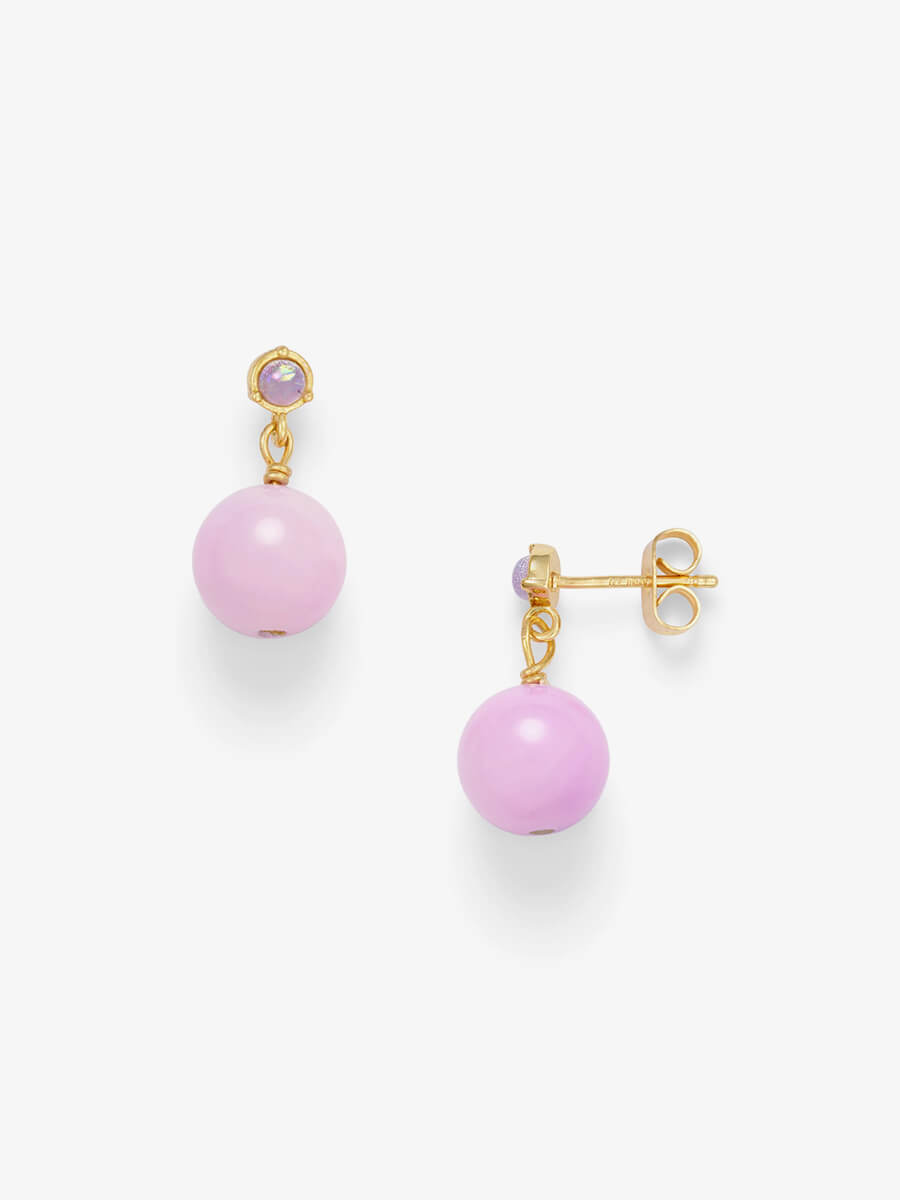 Anni Lu - Ball Earring - Lilac