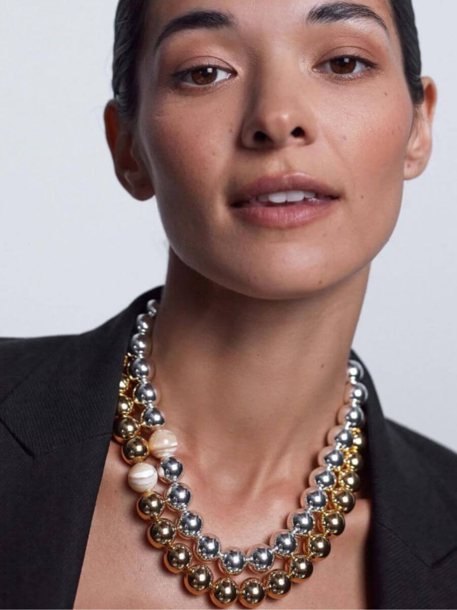 Anni Lu - Hi Ho Gold and Silver Necklaces