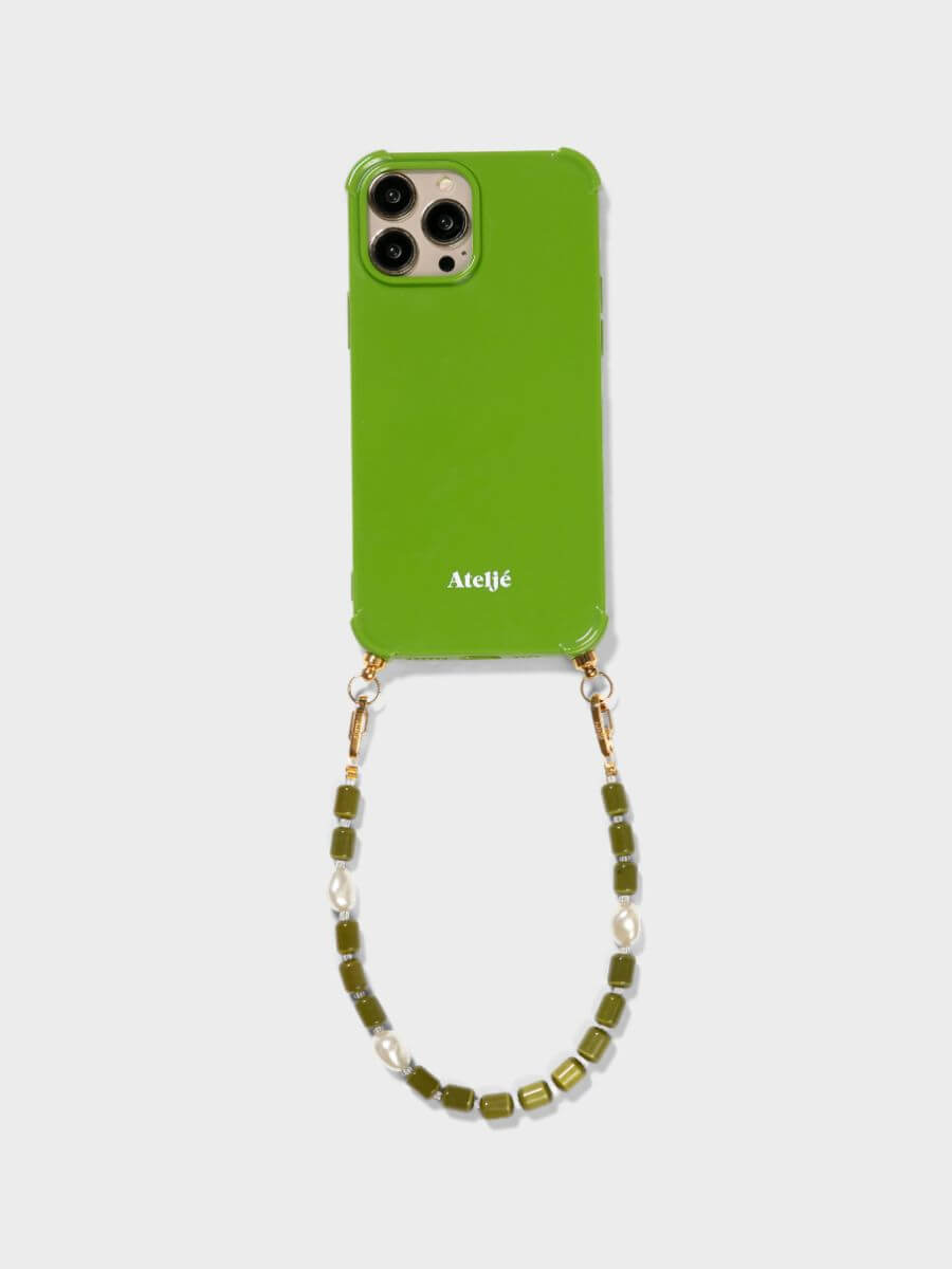 Ateljé - Short Phone Cord - Evergreen