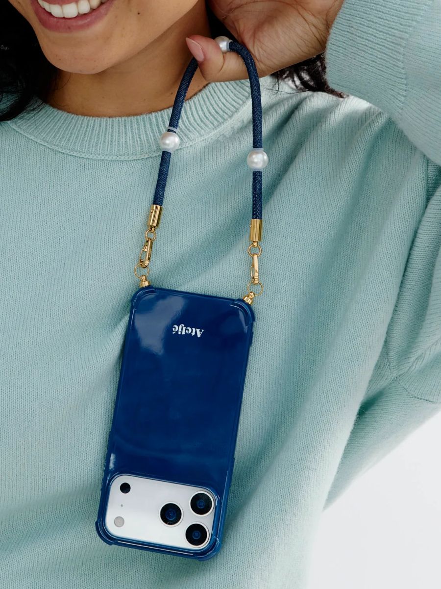 Ateljé - Indigo iPhone Case
