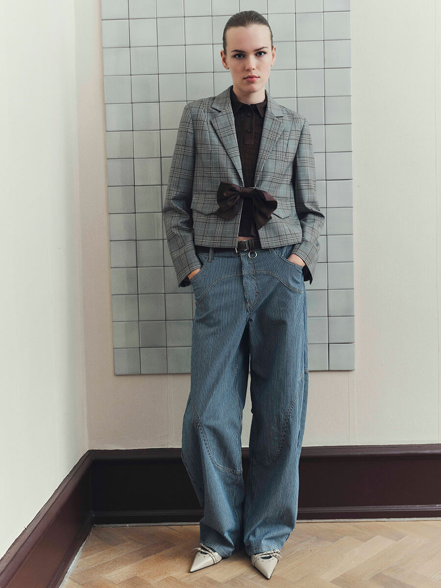 BAUM UND PFERDGARTEN
Benni Jacket - Grey Mini Check