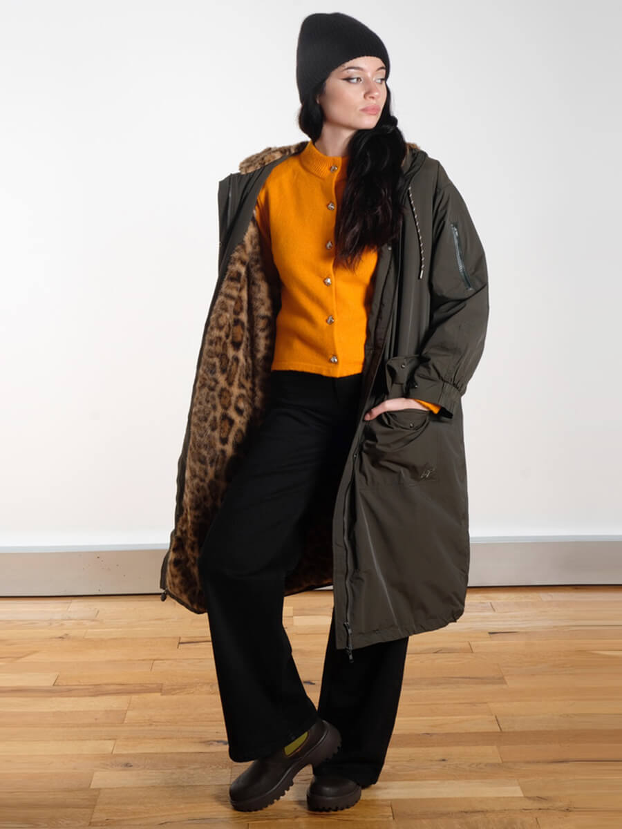 BAUM UND PFERDGARTEN
Demi Coat - Rosin Green