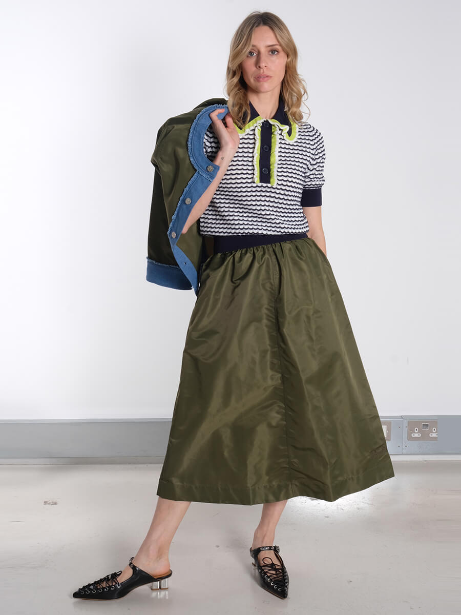 Essentiel Antwerp Haximum Polo - Lime-Black