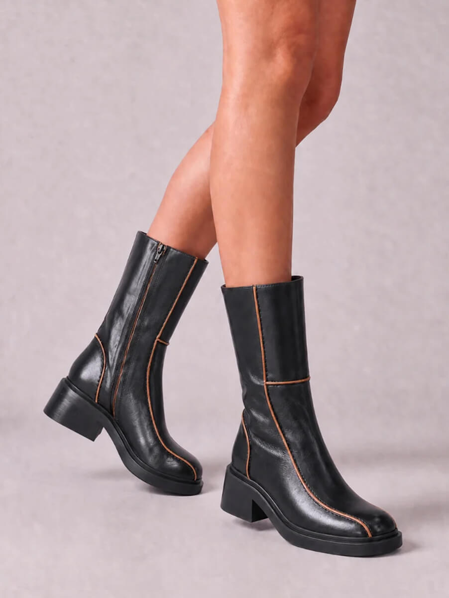 BILLI BI
Panel Boots B1190 - Black Redwood