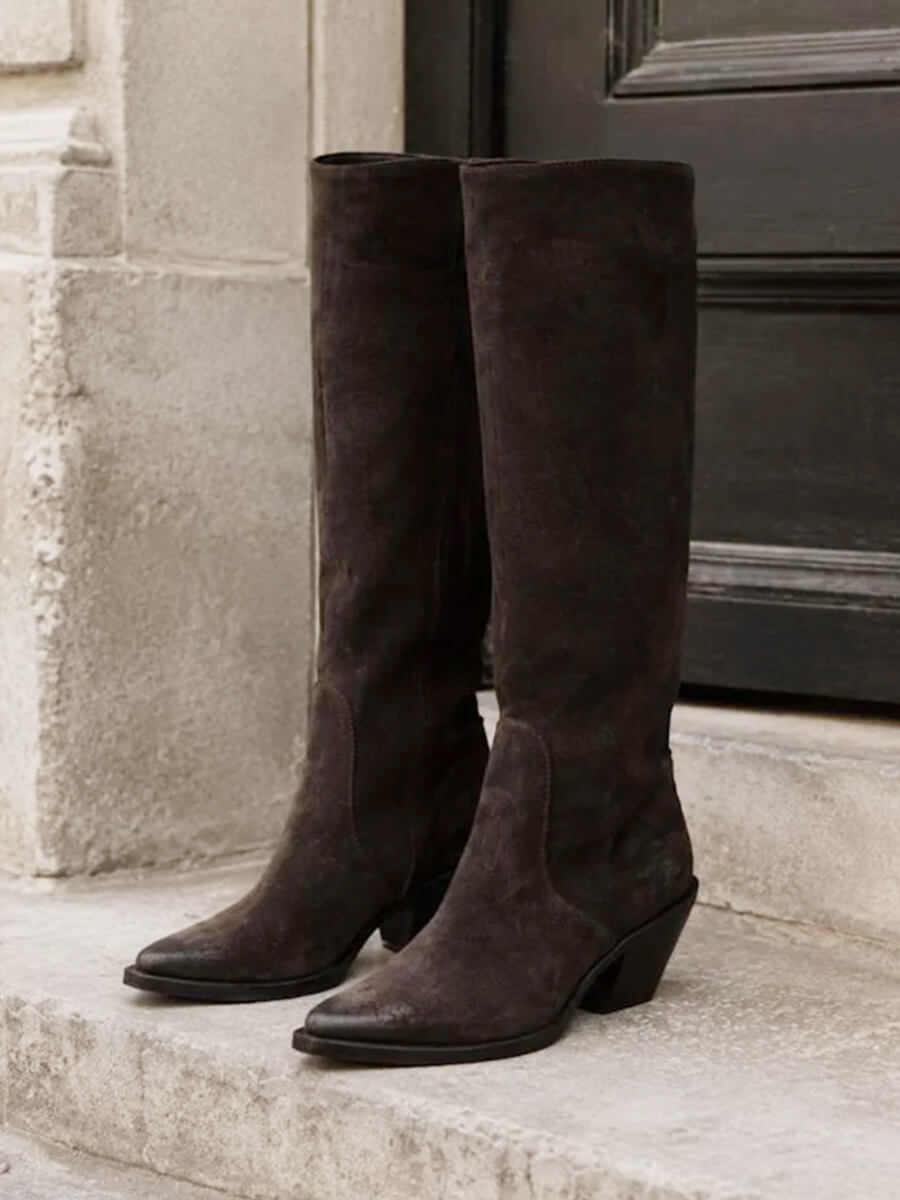 BUKELA
Josie Boots - Mocca Brown