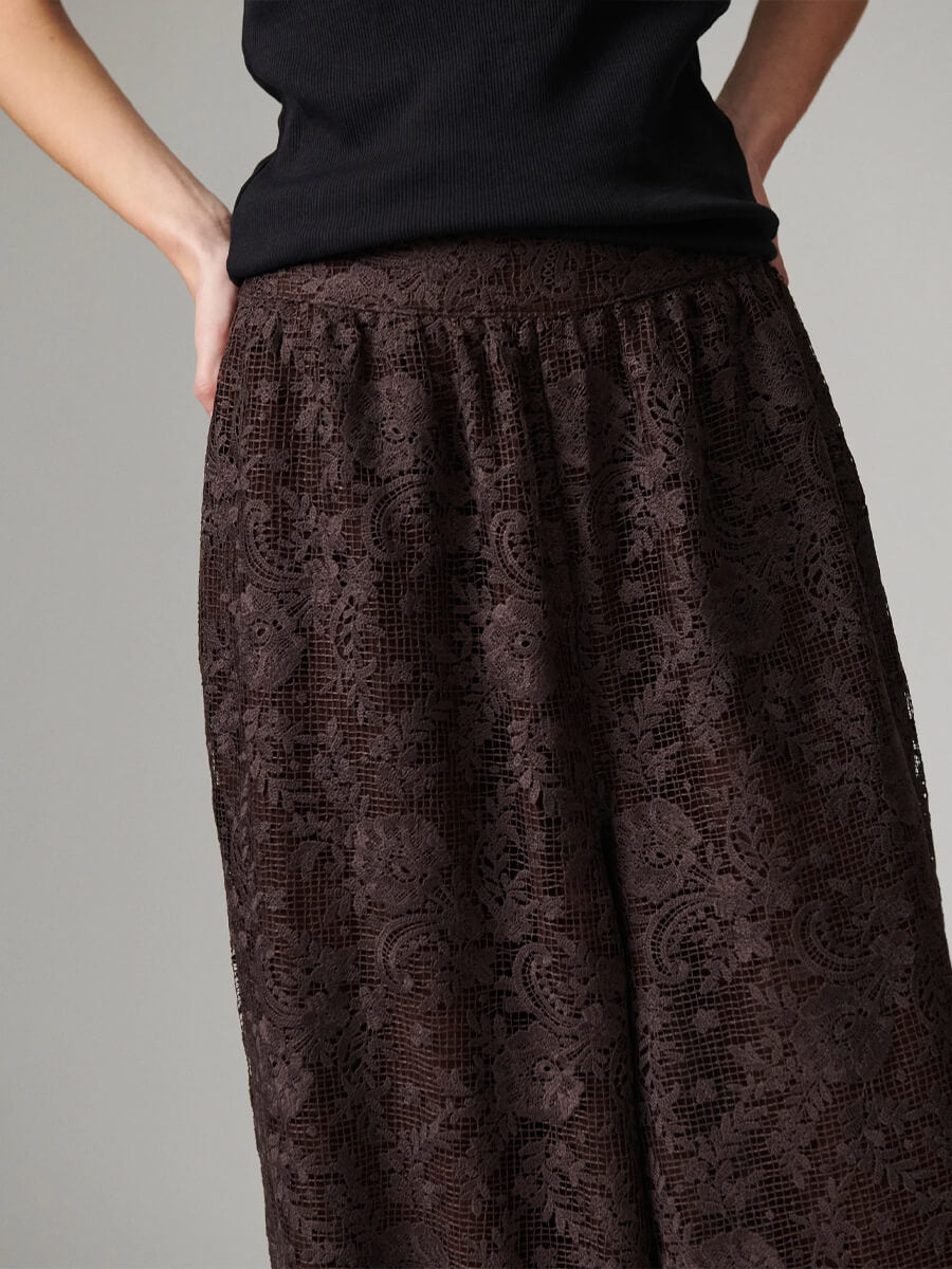 DAY BIRGER ET MIKKELSEN
Barbo Crochet Trousers - Coffee Bean