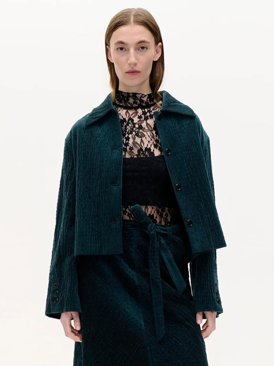 Baum und Pferdgarten Bonata Jacket - Bottle Dark Green