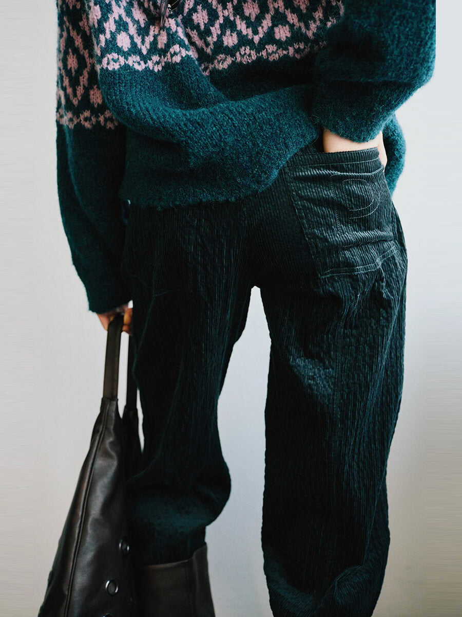 Baum und Pferdgarten Nara Trousers - Bottle Dark Green