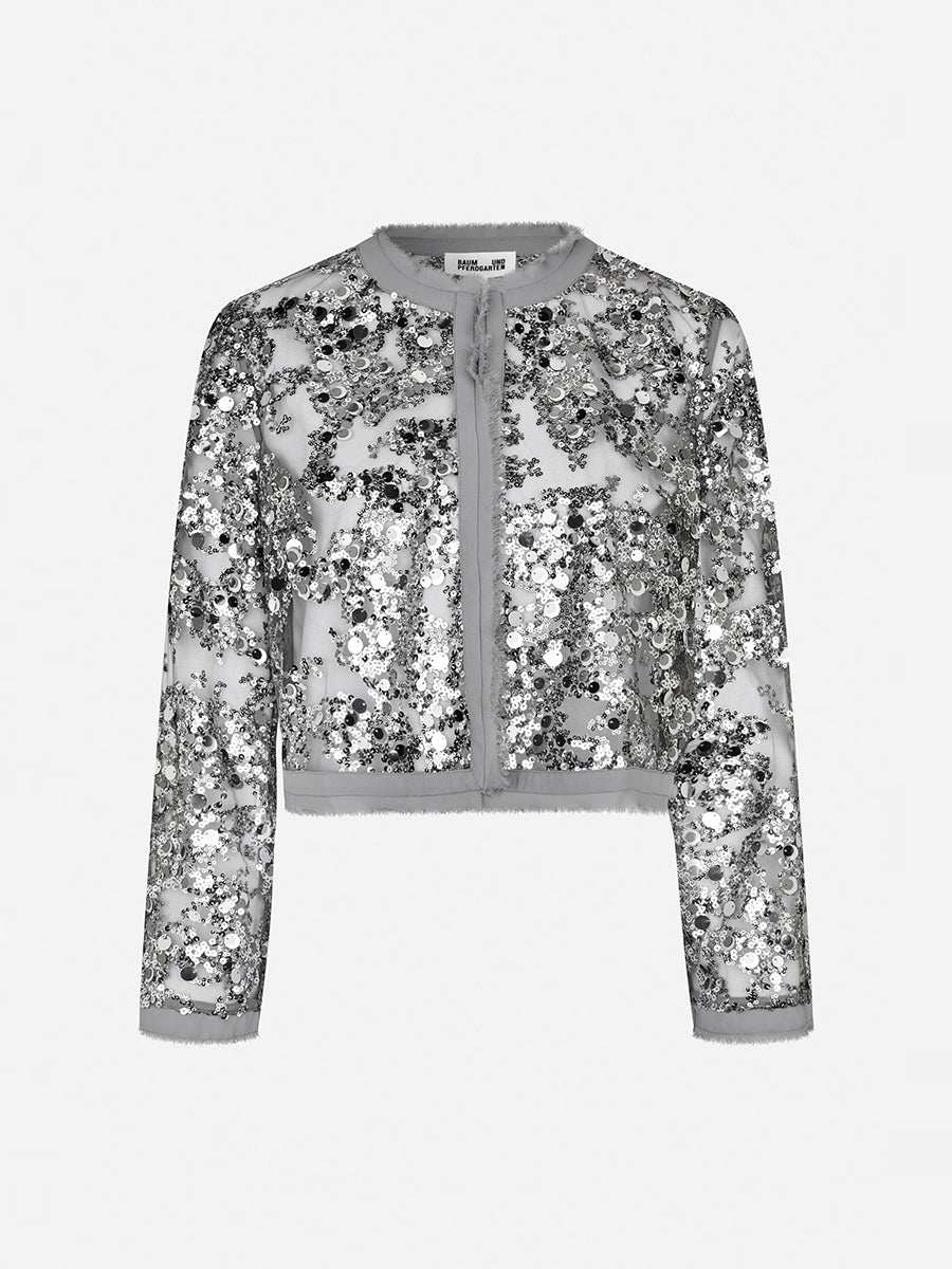 Baum Und Pferdgarten Bethina Jacket - Grey and Blue