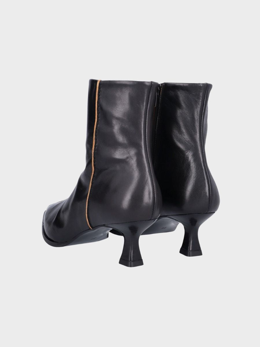 Billi Bi - Kitten Ankle Boots - Black Redwood