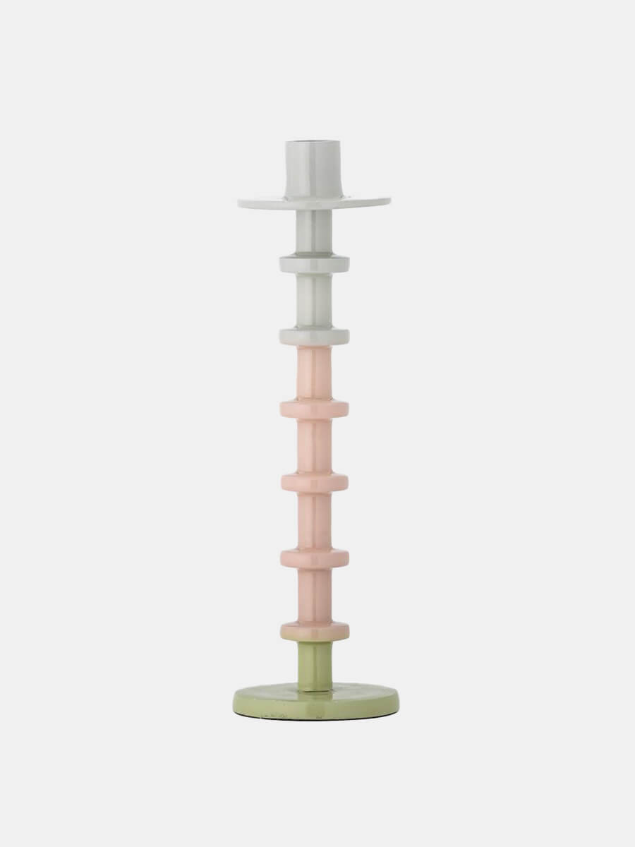 Bloomingville-Peach-Candleholder