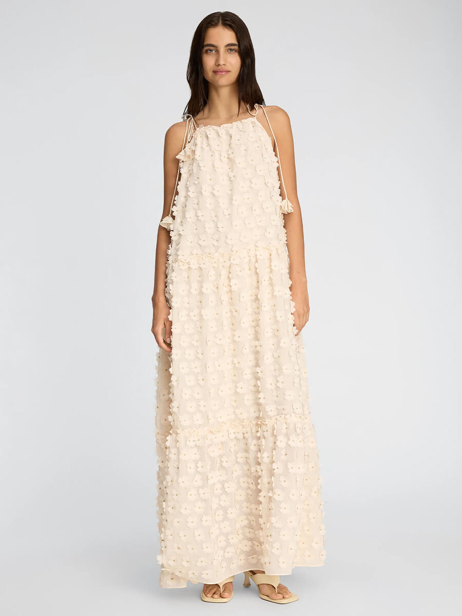 Munthe Bohdana Dress - Creme